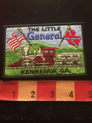 Kennesaw Georgia - The Little General Steam Engine Railroad Train Patch 75b