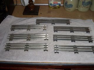 5 Pc.  Of Lionel Ny.  Straight Railroad Track O Gauge