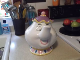Disney Mrs Potts Teapot Cookie Jar By Treasure Craft - Beauty and the Beast Movie 2