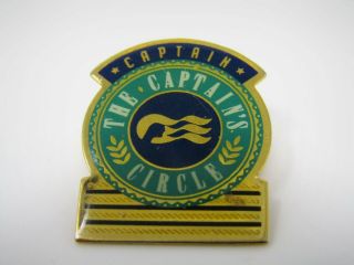 Vintage Collectible Pin: The Captains Circle Princess Cruises