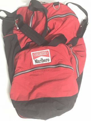 Vintage Marlboro Adventure Team Duffle Gym Bag