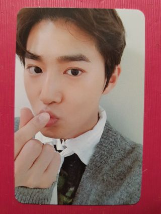 Exo Suho 2 Official Photocard Universe 2017 Winter Album Photo Card 수호