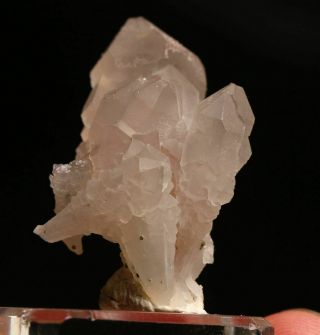 6.  9g pink crystal cluster mineral specimens 4