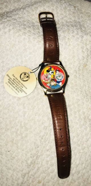 Official Disneyana Convention Mickey Mouse Dial Time Zone 1993