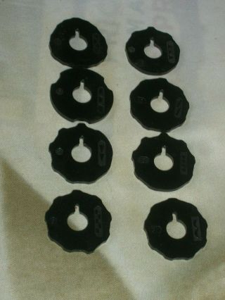 10 Singer Sewing Machine Special Pattern Cams / Discs 2,  3,  5,  6,  9,  10,  13,  31