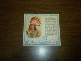 American Indian Chiefs No.  40 Red Man Chewing Tobacco T129 (1952)