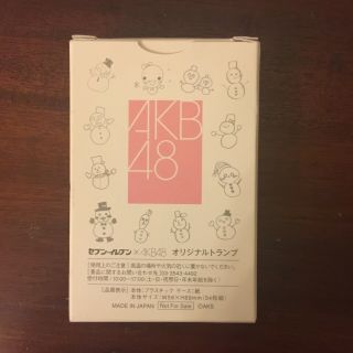 AKB48 Official Playing Cards Christmas X ' mas Set Trump Cards with Autographs 2
