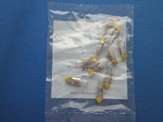 At&t / Gte 51a Switchboard Lamps - Nos - In Package - 10 Lamps Per Package