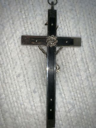 Antique Brass Crucifix 3