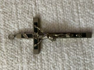 Antique Brass Crucifix 4