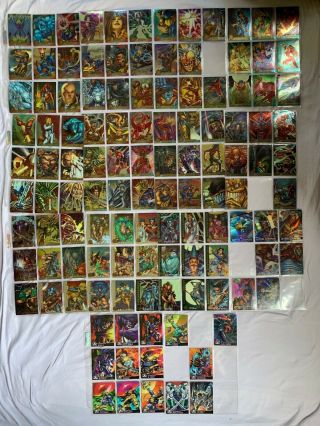 1995 Fleer Ultra X - Men Trading Cards With Sleeves