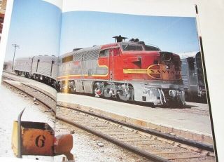 Santa Fe Railway - Color History by Steve Glischinski HB/DJ 6