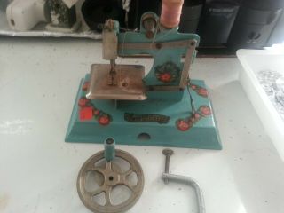 Vintage Toy Kayance Sew Master Sewing Machine West Germany Us Zone Needs Screw