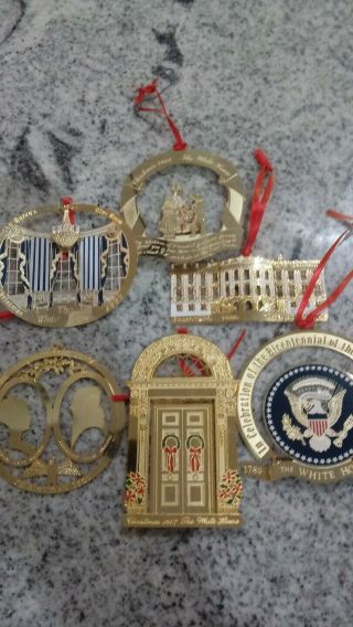 White House Ornaments (1985 - 1990)