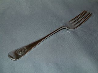 L.  C.  & D.  R London Chatham & Dover Railway Silver Plated Dinner Fork
