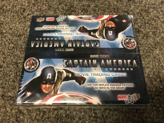 Captain America First Avenger 2011 Movie Upper Deck Trading Card Box