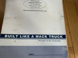 TS442 Mack Truck Components Service Shop Repair Manuals 1 & 2 Historical Museum 6