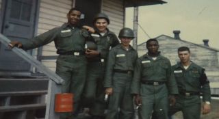 VTG US MILITARY SOLDIERS VIETNAM WAR PHOTO BLACK AMERICANA AFRICAN AMERICAN b4 2