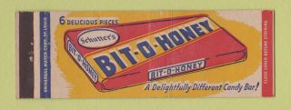 Matchbook Cover - Bit O Honey Candy Bar Full Length