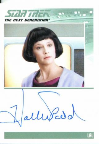 Star Trek Tng The Complete Series 2 Autograph Card Hallie Todd
