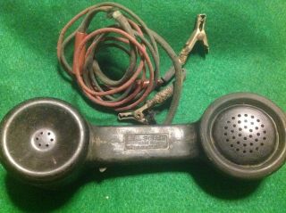 Vintage Bell Systems / Western Electric Lineman Hand Held Telephone Rotary