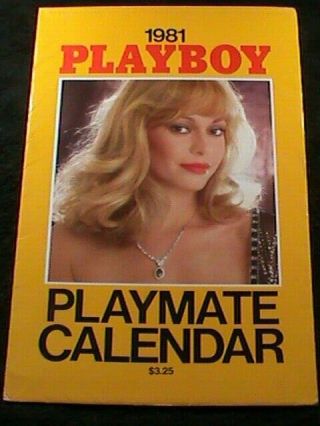 Playboy 1981 Calendar,  All Pages In With Envelope