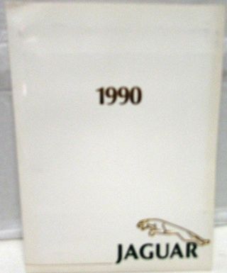 1990 Jaguar Press Kit Media Release Xj - S Xj6 Sovereign Majestic Vanden Plas Rare