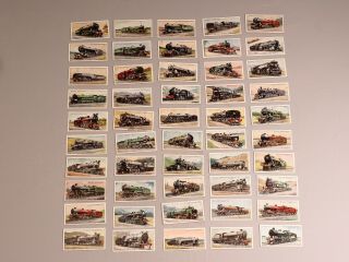 Wills - Full Set - Railway Locomotives (50 Cards) -