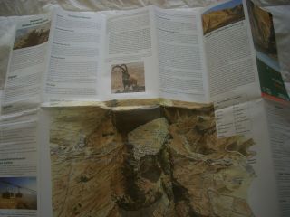 Masada National Park Map Guide History ISRAEL Map/ MASADA Map in English 5