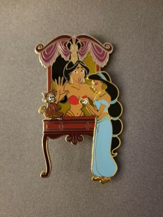 Disney Fantasy Aladdin Slave Jasmine Jafar And Abu Vanity Pin Le 50