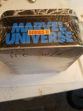 1992 Marvel Universe Series 2 Tin And Set plus Holos 2