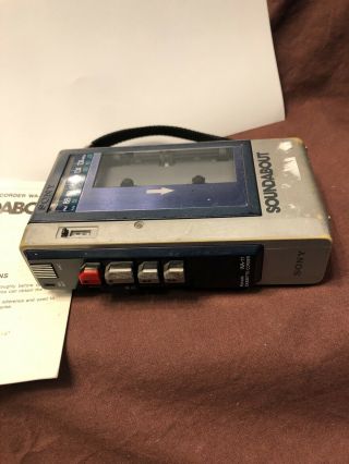 Vintage Sony WA - 11 Soundabout Cassette Radio Walkman 2