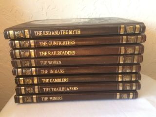 Time Life The Old West 8 Gamblers Gunfighters End Myth Railroaders Miners Indian
