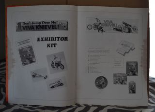 1977 ADV Warner Brothers Viva Knievel Publicity Promotion Harley Davidson Evel 7