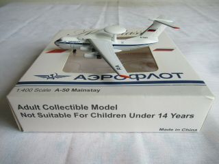 Aero Classics 1:400 Aeroflot/russian Af Il - 76/a - 50 Mainstay Ra - 76453 Msn? Mib