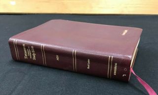 Thompson Chain Reference Study Bible Niv Red Letter Kirkbride Soft Cover