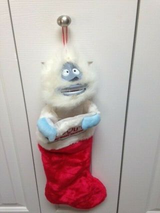 BUMBLE The Abominable Snowman Christmas STOCKING Rudolph Red Nosed Reindeer 2
