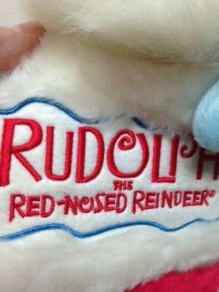 BUMBLE The Abominable Snowman Christmas STOCKING Rudolph Red Nosed Reindeer 4