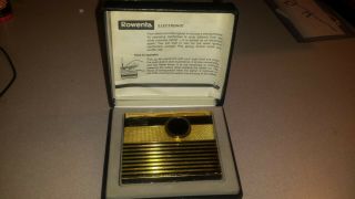Rowenta Electronic Lighter Vintage 1960 