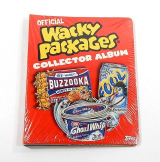 2005 Topps Wacky Packages Official Collector Album Factory