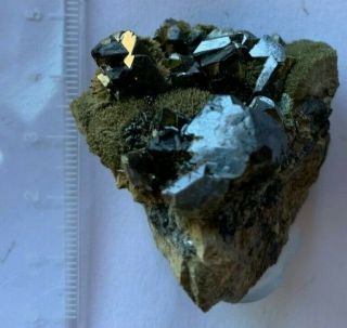 Good representation of Sphalerite on Johannsenite from Arizona 2