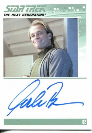 Star Trek The Complete Next Generation Series 1 Autograph Corbin Bernsen