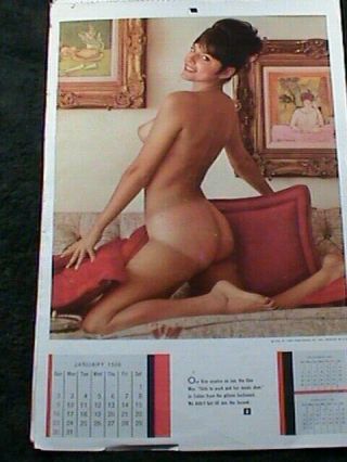 Playboy 1966 Calendar,  All Pages In