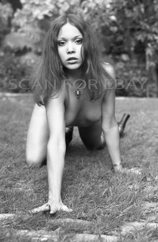Nude 35mm Negative Petite Female Model Vintage 1960 
