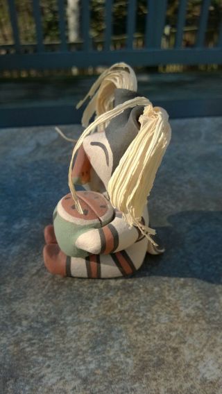 Native American Jemez Vintage Storyteller Pottery Lupe Lucero Koshari Clown 3