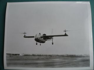 Rare Vintage Photo Of The Transcendental Aircraft Model 1 - G C1950s