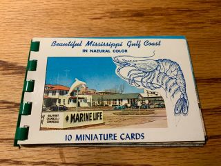 Vintage Mississippi Gulf Coast Booklet