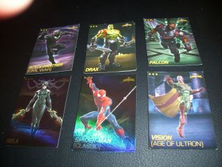Marvel Contest Of Champions Cards Hela,  Deadpool And 9 More Dave & Busters