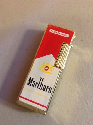 Vintage Cigar Cigarette Advertising Lighter - Lilly Marlboro