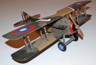 Spad S.  XIII World War I Scale Display Model - 94th Aero Squadron Hat in the Ring 5